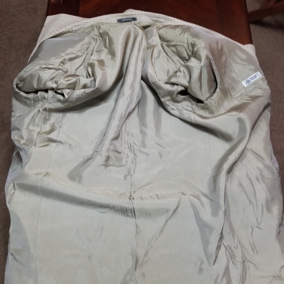 Enrico Coveri Italian Men's Classic Checkered Blazer - Picture 7 of 15